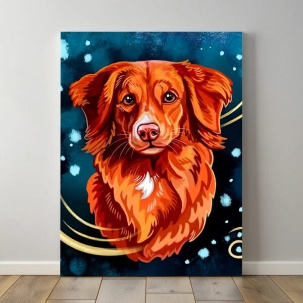 Fairytale Dog Portrait