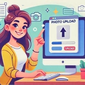 upload photo icon