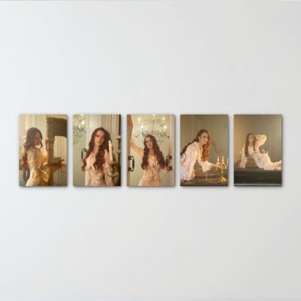 5 panel canvas wall art