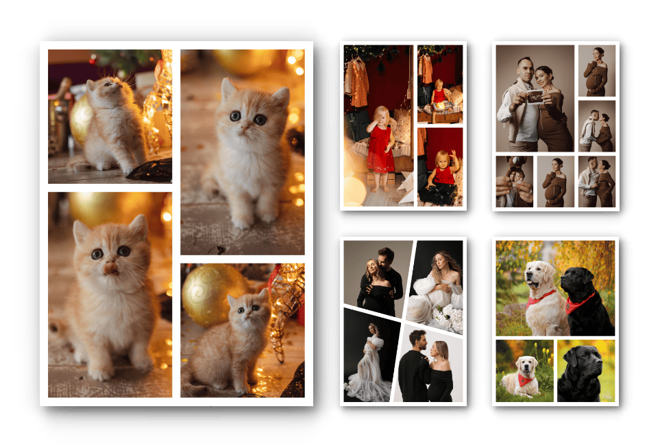 Canvas collage