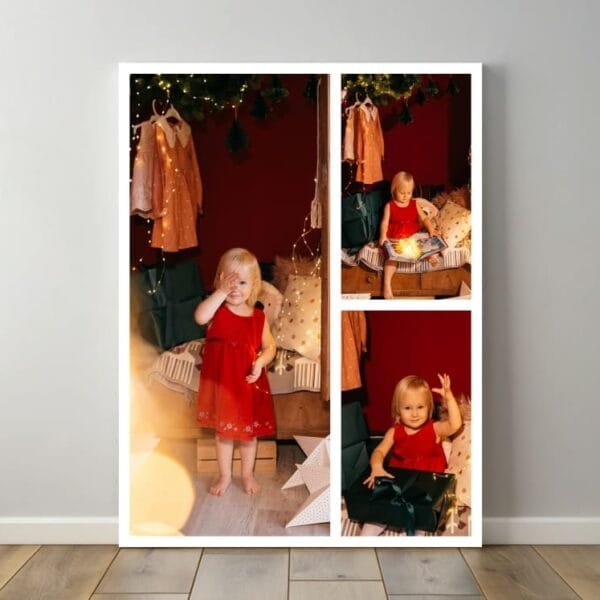 Collage on canvas prints
