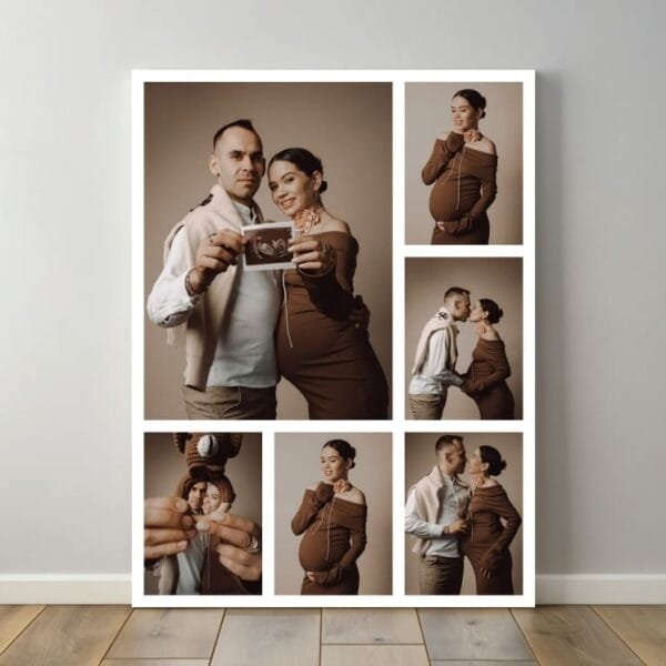 Custom canvas collage