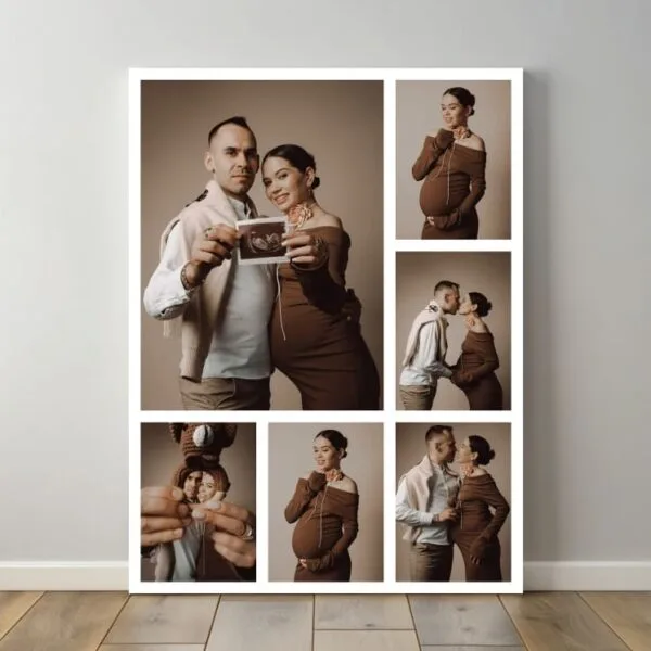 Custom canvas collage