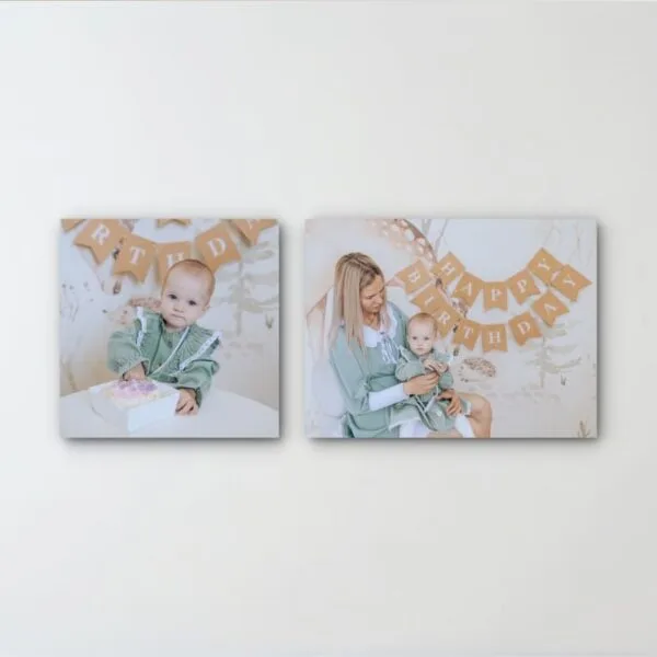 Two piece wall art photo