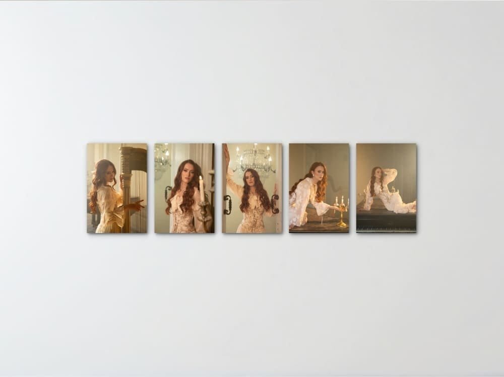 5 panel canvas wall art