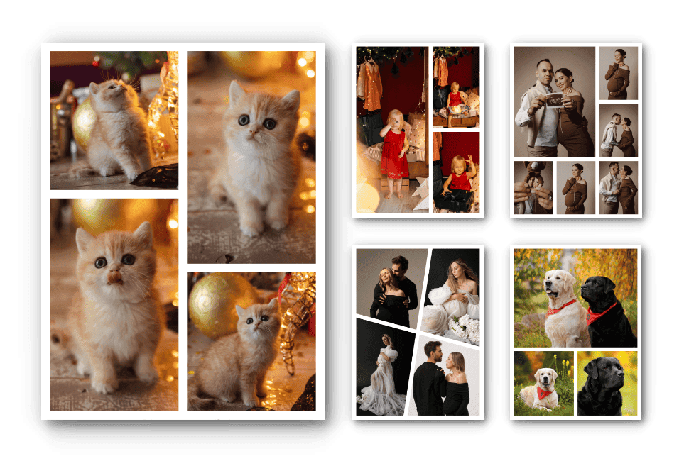 Canvas collage